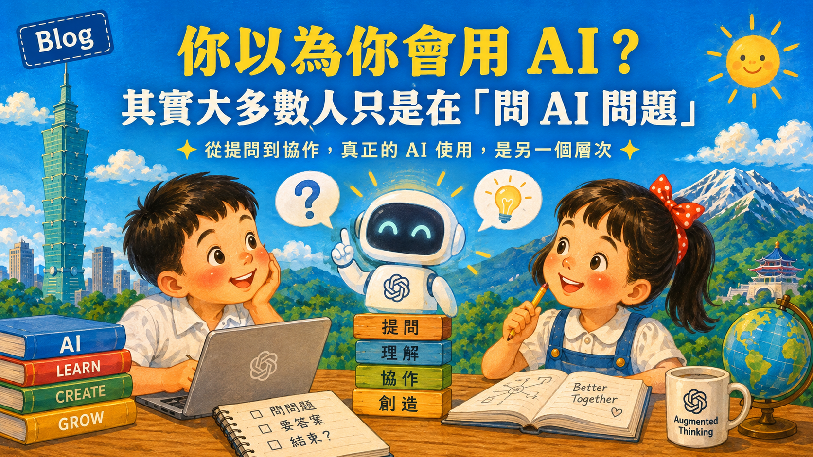 你以為你會用 AI？其實大多數人只是在「問 AI 問題」